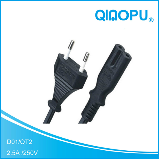 D01-QT8 VDE POWER CORD