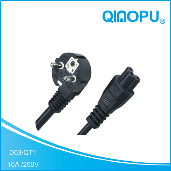 D03-QT3 VDE POWER CORD