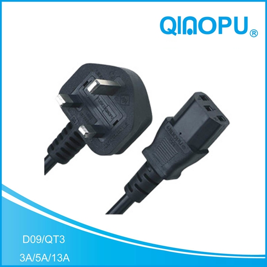 D09 QT3  UK POWER CORD