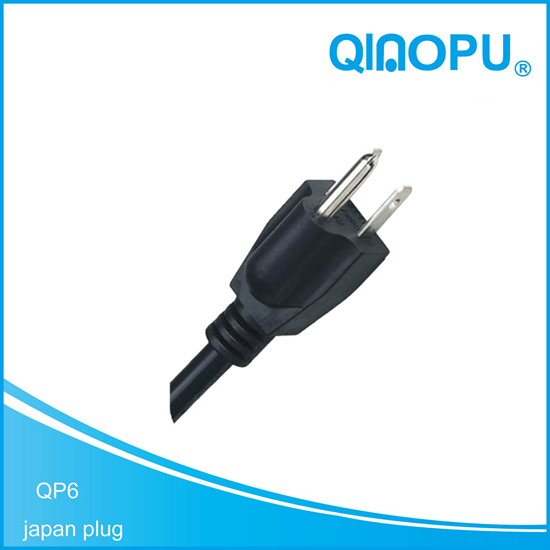 QP6 日本三芯插头