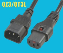 QT3 QZ3L lock plug C13